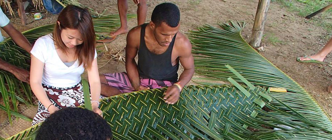 Weaving In Fiji