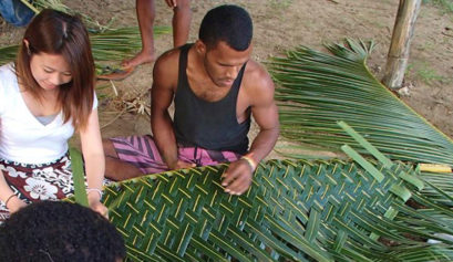 Weaving In Fiji